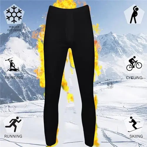 Mens Extreme Hot Thermal Underwear Long John Suitable for Winter, Outdoor Work, Travel, Camping & Ski Wear Size S - XXL B.U.L