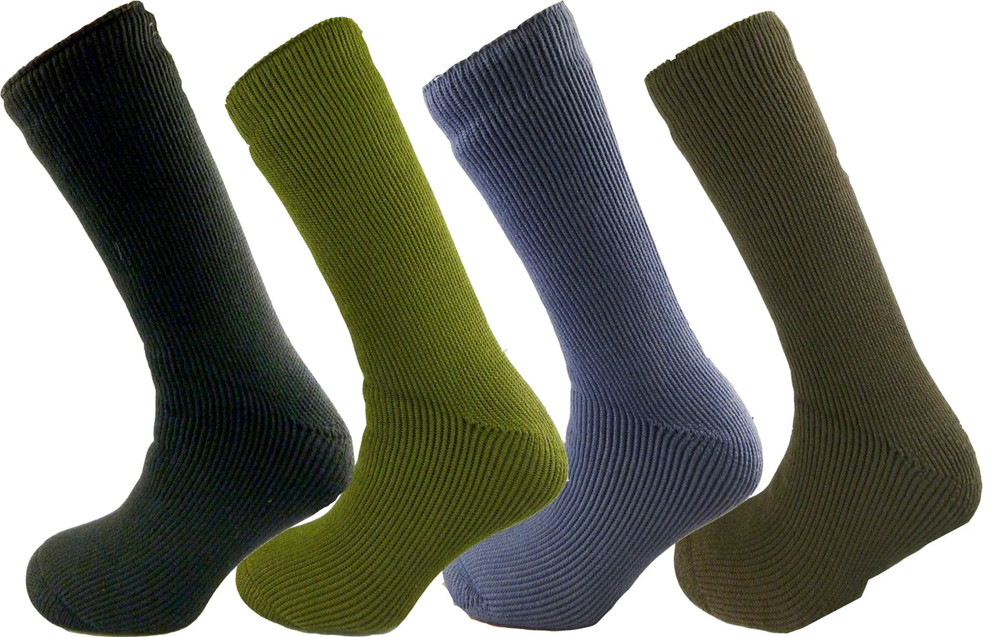 3 MENS THERMAL HOT PANACHE WORK, SLIPPERS, SKI SOCKS EXTRA THICK 2.3 TOG SIZE 6-11 (3 PAIRS ASSORTED SOCKS) PANACHE SOCKS