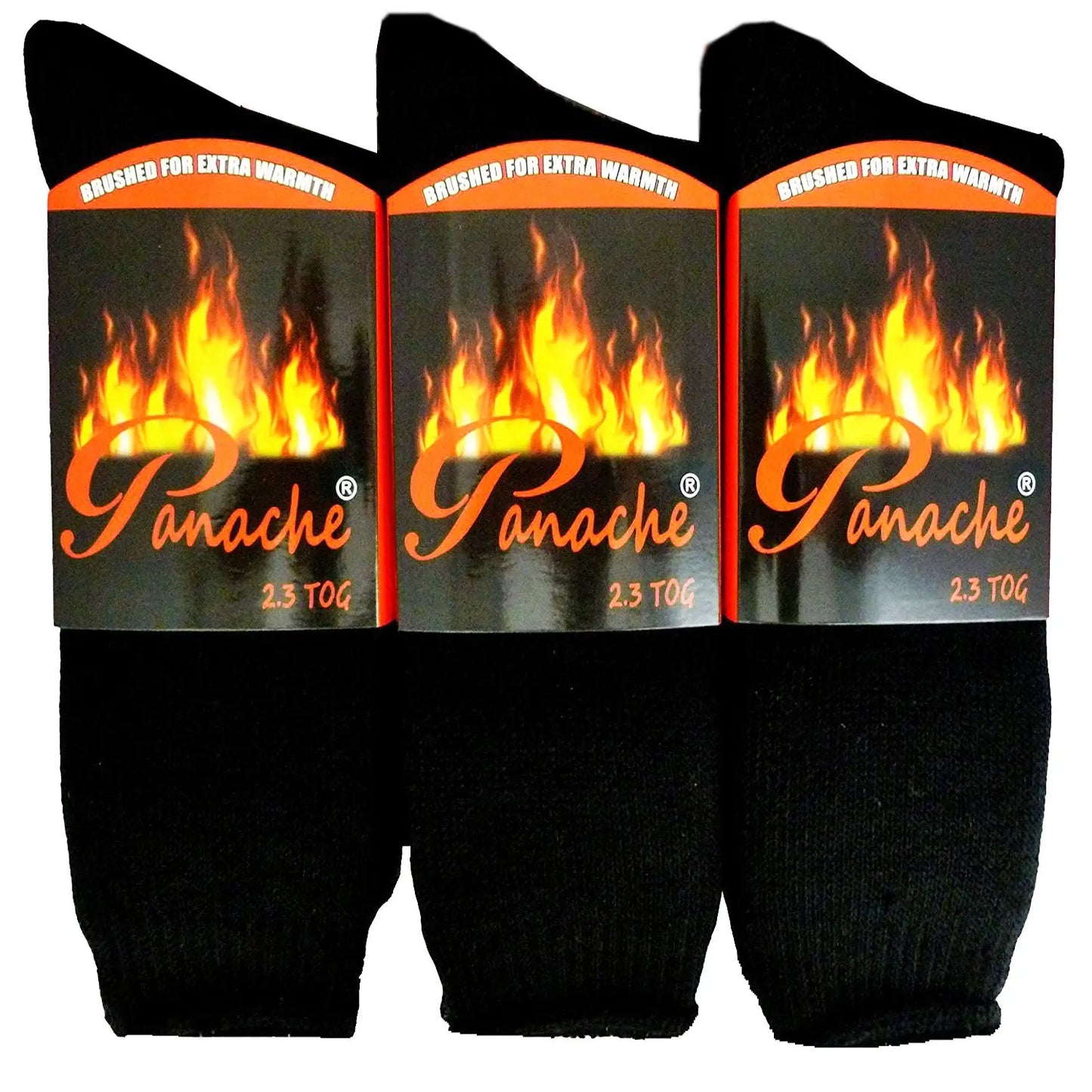 3 LADIES THERMAL HOT PANACHE WORK, SLIPPERS, SKI, SPORTS SOCKS EXTRA THICK 2.3 TOG SIZE 4-7 My Store