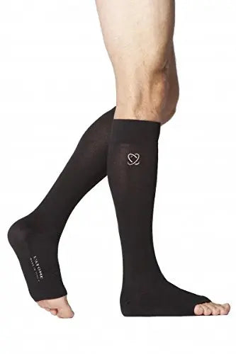 Atom Graduated Compression Open Toe Socks, made from milk fiber - UNISEX Brands U Love Store
