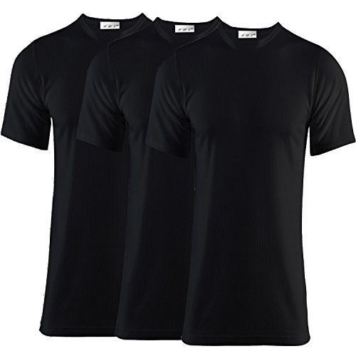 Pack of 3 Men's Extreme Hot 0.45 TOG Thermal Underwear Short Sleeve Vest OR Long Sleeve Vest OR Long Johns Size S-XXL