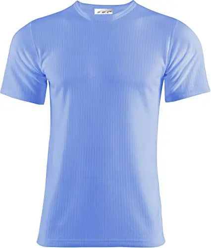 Mens Extreme Hot Thermal Underwear Short Sleeve Vest 4 Colours Winter, Camping & Ski Wear Size S-XXL (XLarge, Blue) My Store