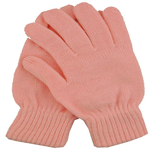 Ladies Knitted Plain Winter Warm Thermal Insulated Gloves - 6 Colours