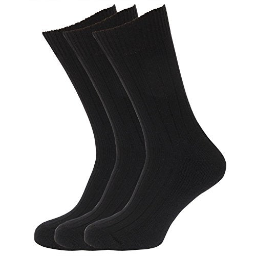 Mens Wool Blend Cushioned Boot Socks Perfect With Walking Boots or Wellington