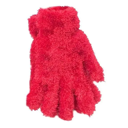 Ladies Feather Feel Stretch Gloves Xmas Stocking Filler Thermal Gloves - 8 Colours (Red) Unknown