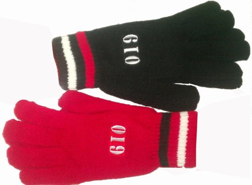 Manchester United Unisex Red & Black Winter Gloves - 2 Pairs Fits All